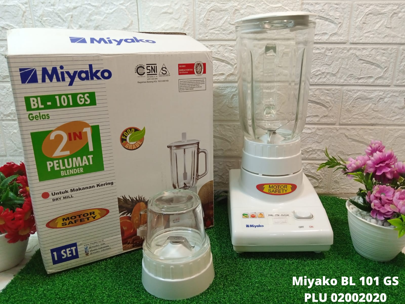 Miyako Blender Gs Blender Miyako Gelas Kaca In Miyako Bl