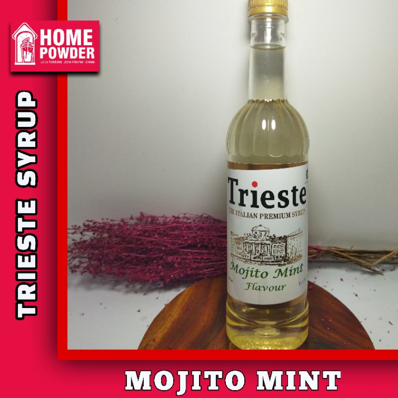 Syrup Trieste Mojito Mint Flavour Ml Sirup Premium Minuman Kekinian