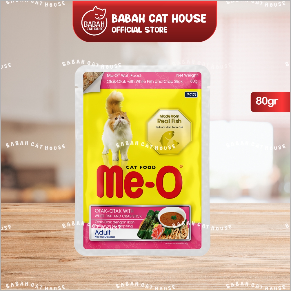 ME O POUCH Wet Cat Food Meo Kitten Adult Makanan Kucing Basah Sachet