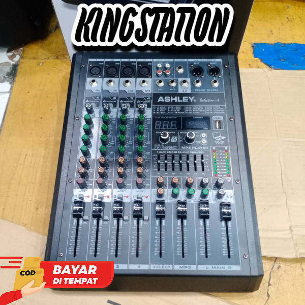 Mixer Ashley Selection Original Channel Bluetooth Usb Lazada