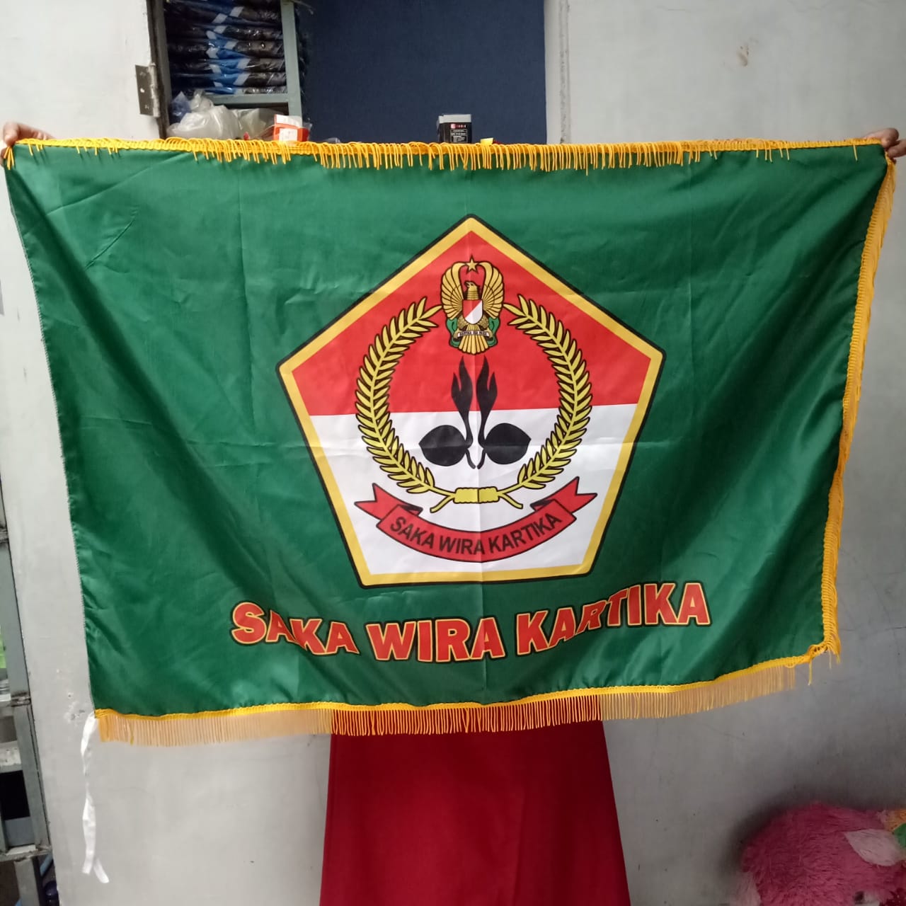 Bendera Ruangan Saka Wirakartika Bendera Ruang Saka Wirakartika Satuan