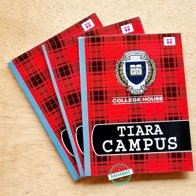 BUKU TULIS TIARA CAMPUS ISI 58 LEMBAR 10 BUKU UKURAN BUKU BIASA