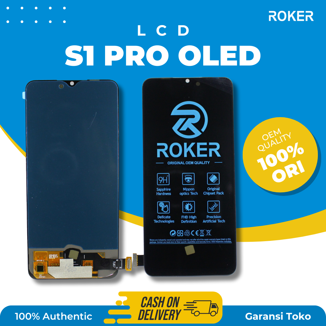 LCD TOUCHSCREEN VIVO S1 S1 PRO Y7S OLED FULLSET BY ROKER Lazada