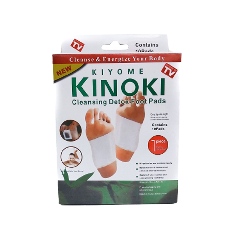 Koyo Kinoki Detox Foot Pads Koyo Kaki Herbal Putih Box Isi Pcs