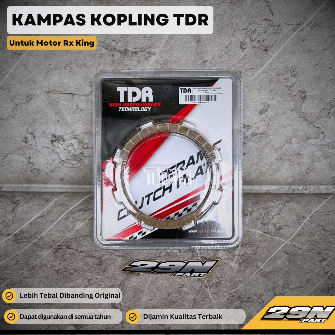 PLAT KAMPAS KOPLING RX KING RXK MERK TDR RACING SET ORIGINAL Lazada