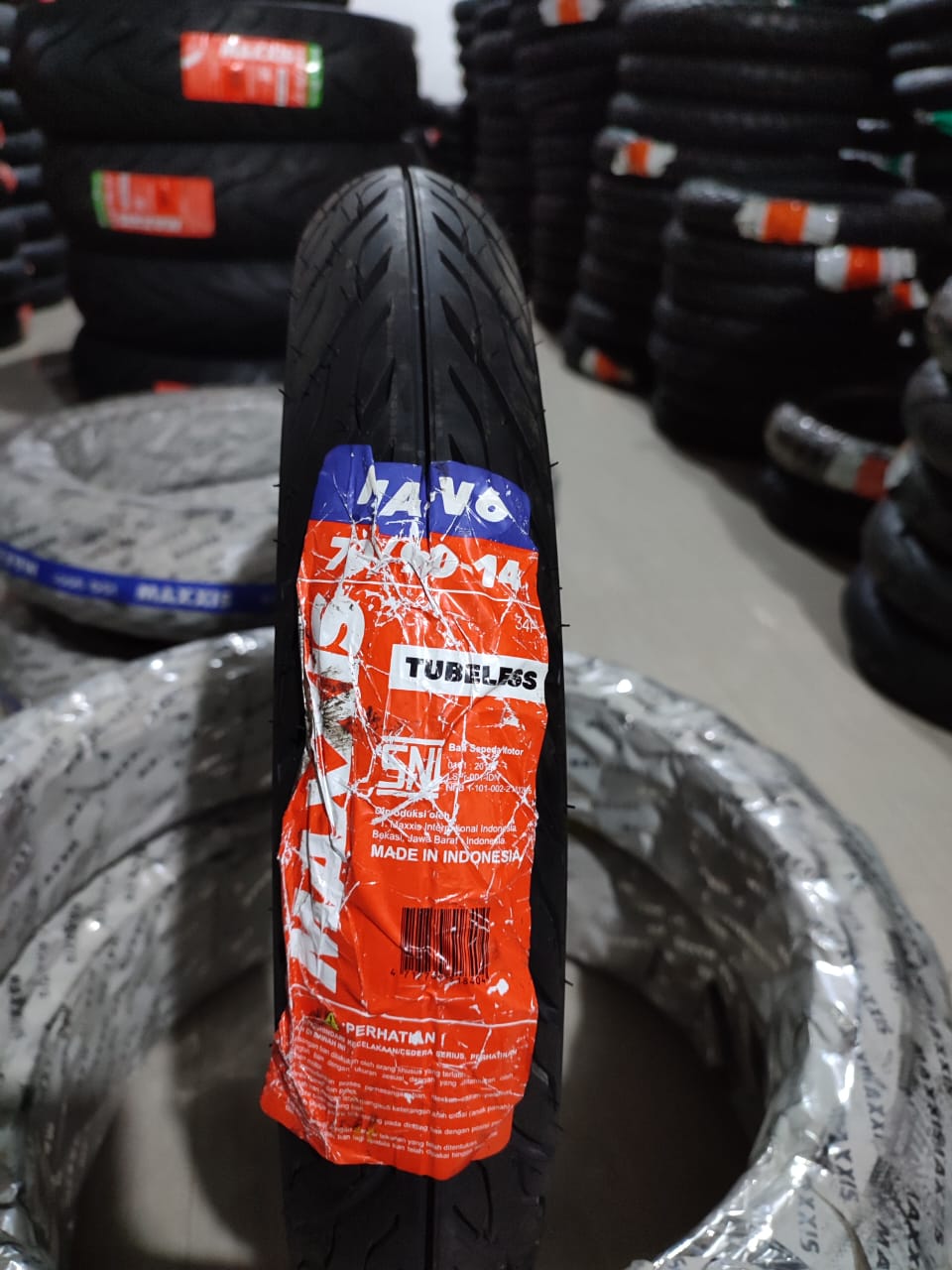 Ban Luar MAXXIS MA V6 Ukuran Ban Motor 70 90 14 Tubeless Lazada Indonesia