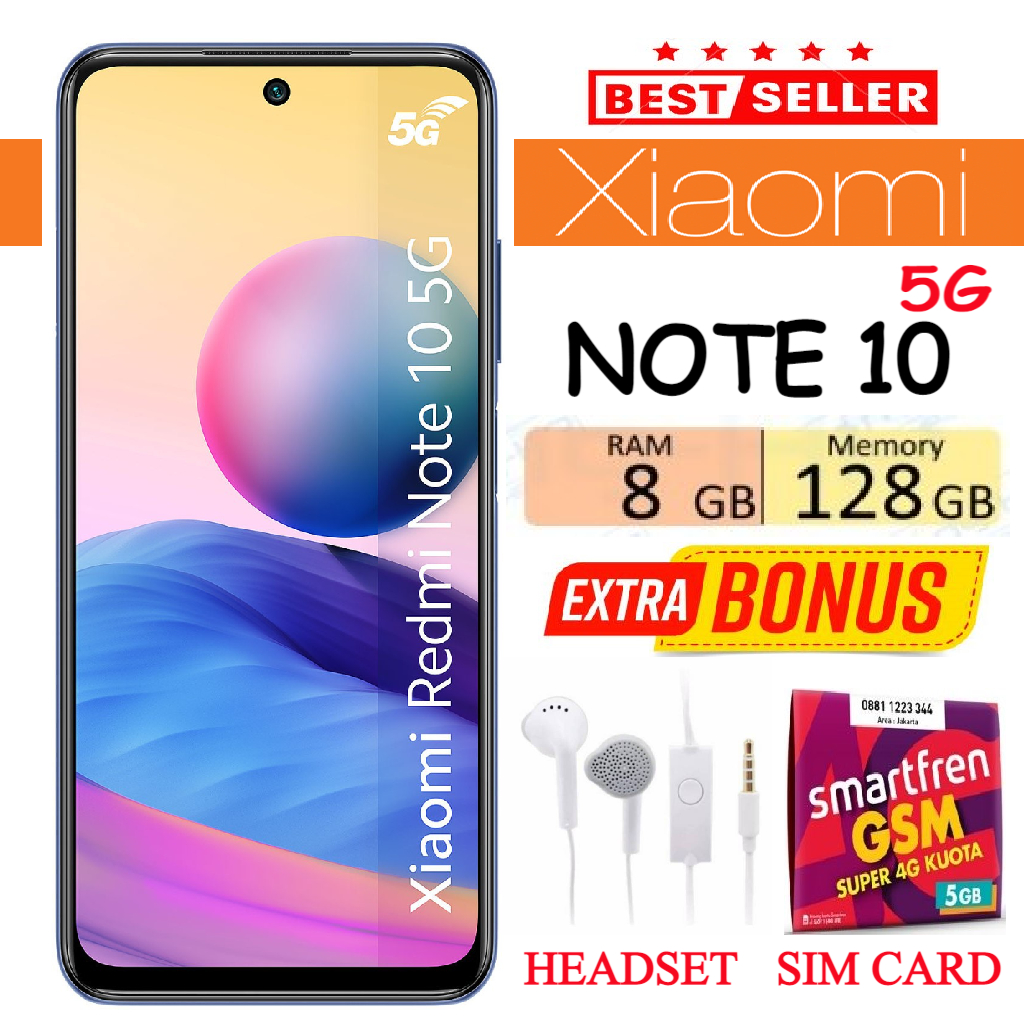 Xiaomi Redmi Note G Ram Gb Bergaransi Free Sim Card