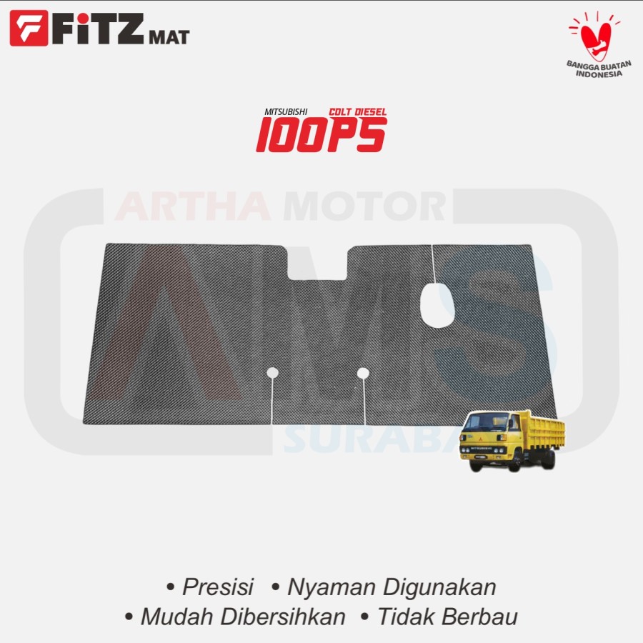 Karpet Busa Semi Karet Lantai Alas Kabin Mobil Pickup Pick Up Truck