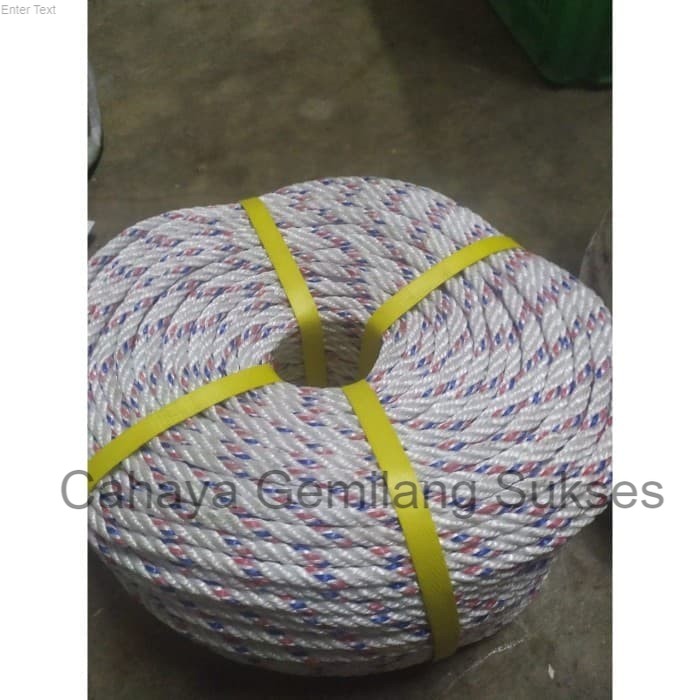 Tali Tambang Nilon Mm Nylon Putih Mm Per Meter Lari Thailand