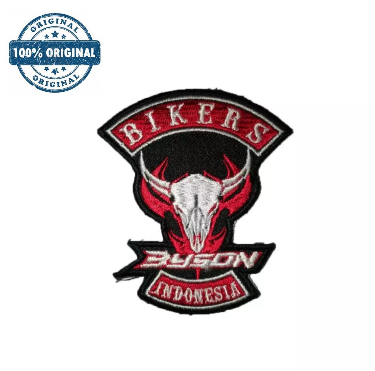 Patch byson Emblem DADA motor Yamaha Byson Bordir komputer bordir motor emblem bikers
