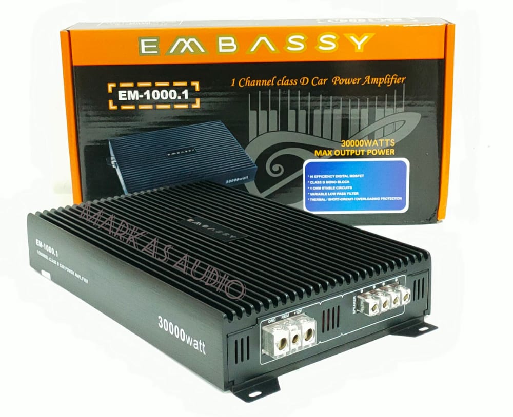 Power Amplifier Monoblock Embassy EM 1000 1 Lazada Indonesia