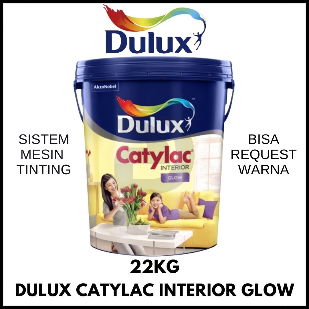 Cat Tembok Interior Dulux Catylac Interior Glow Pail Kg Sistem