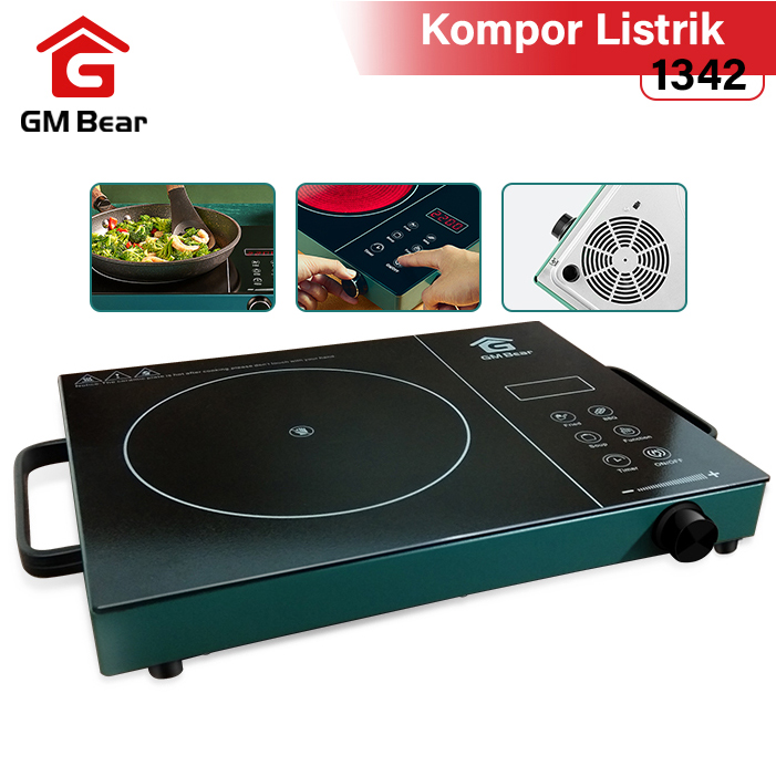 GM Bear Kompor Elektrik Multifungsi 1342 Electric Stove Multifunction