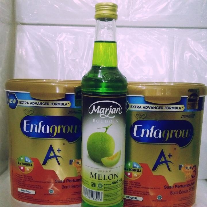 PROMO PEMBELIAN ENAGROW A+3 ORIGINAFL 2PCS DAPAT GRATIS SIRUP MARJAN // MILKMART