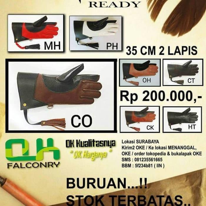 Paling Murah Glove Falconry Sarung Tangan Burung Hantu Elang Alap