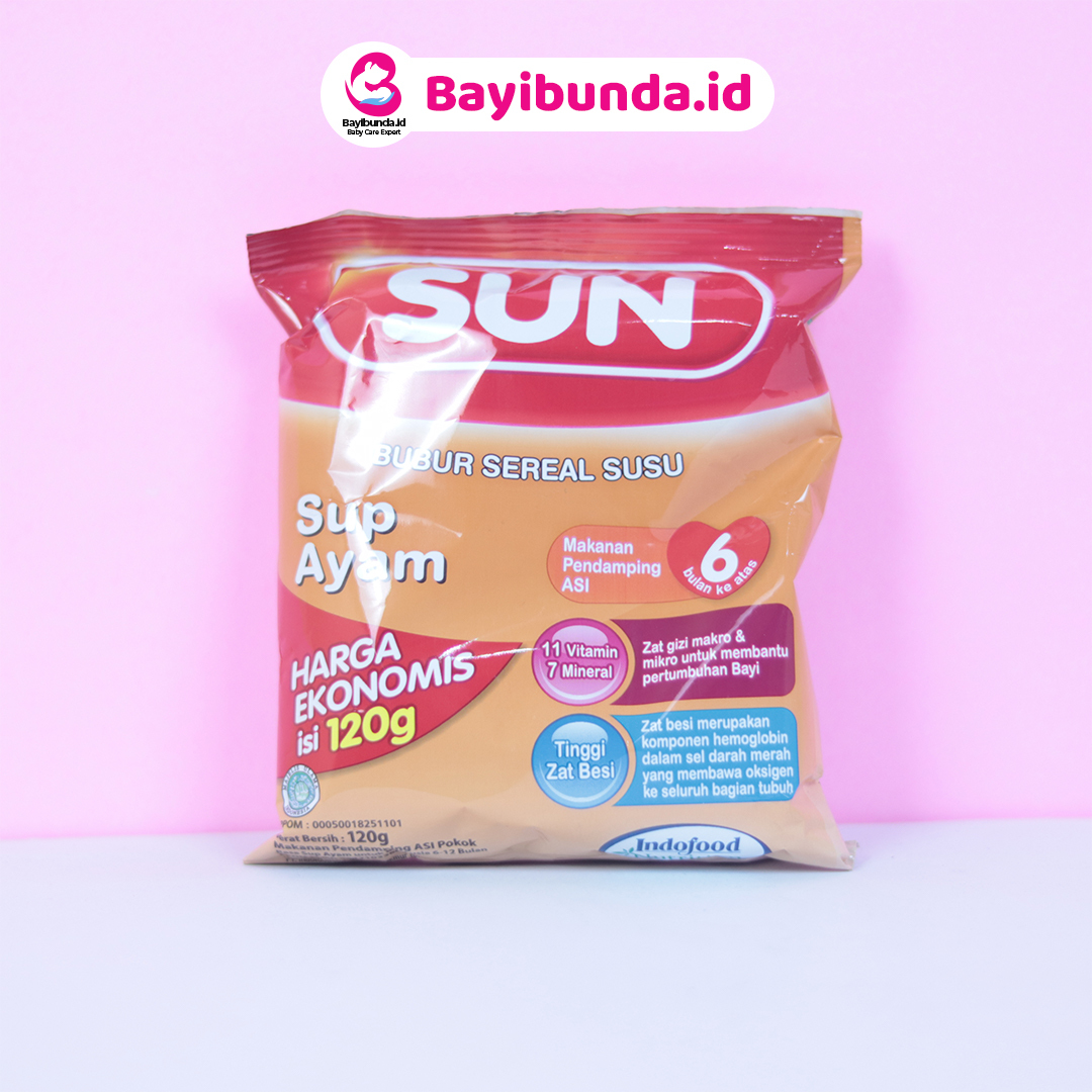 Sun Bubur Ekonomis Mpasi Makanan Bayi Sachet Gr Beras Merah