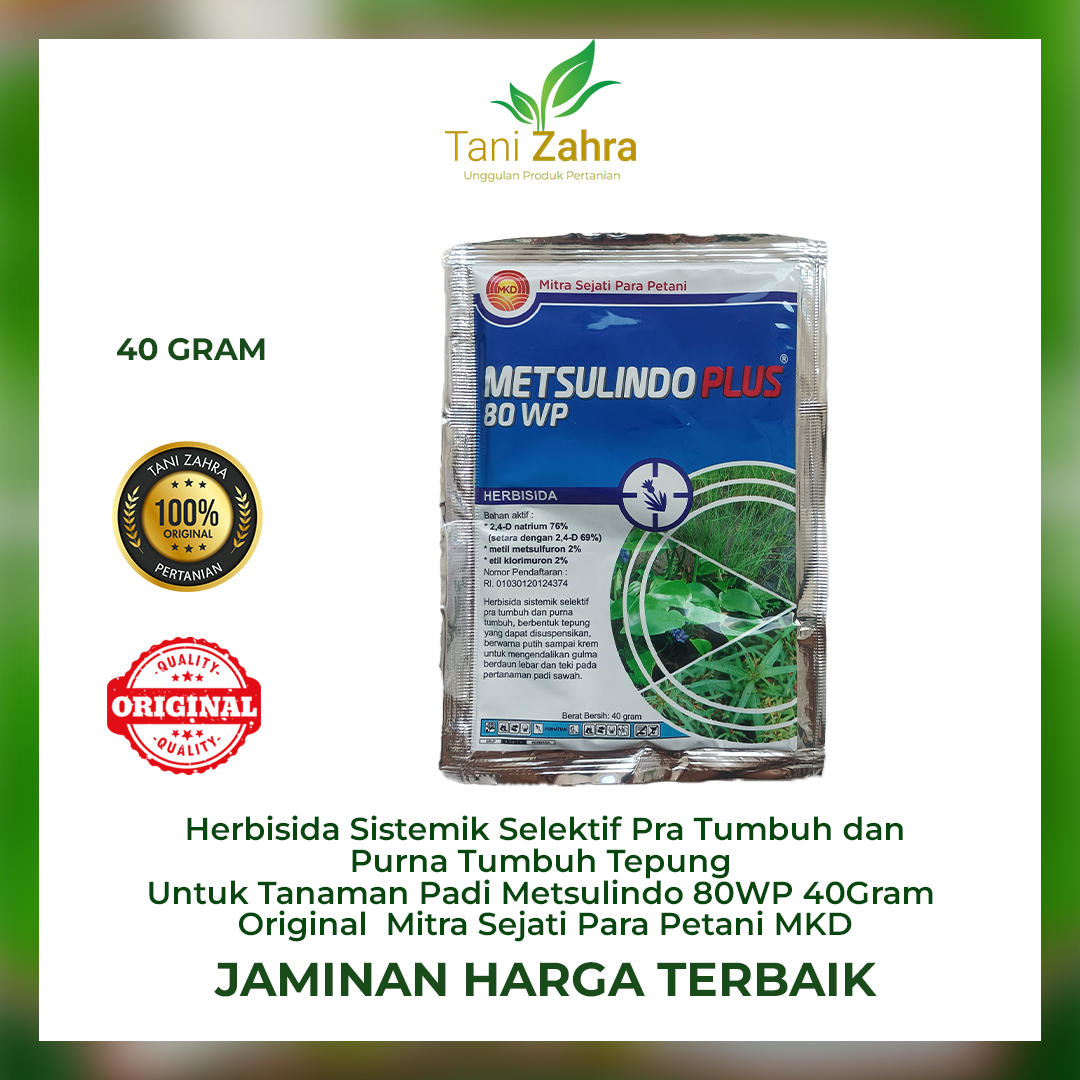 Herbisida SIstemik Selektif Pra Tumbuh Dan Purna Tumbuh Tepung Untuk