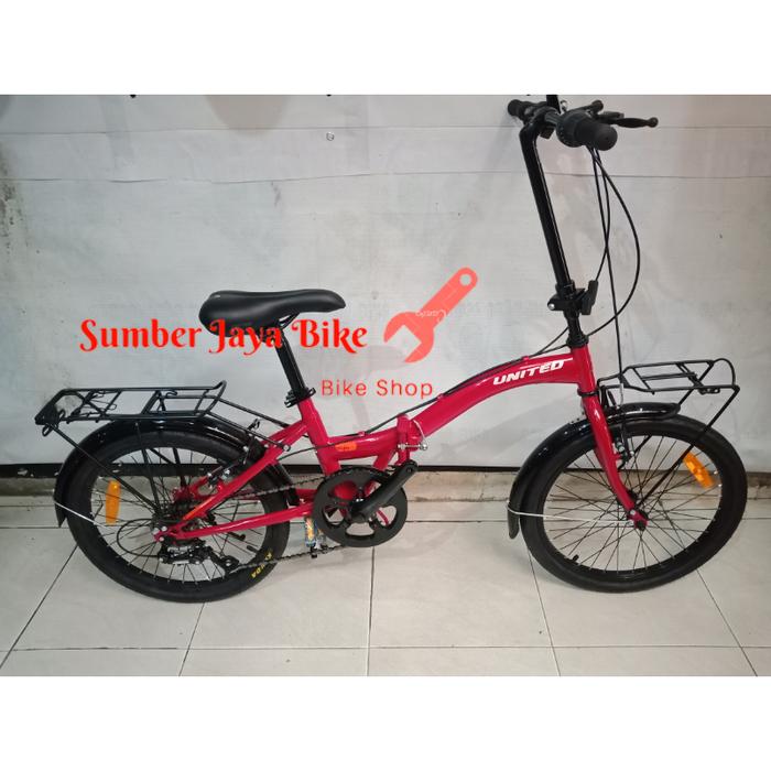 Sepeda LIPAT 20 inch United Stylo design TOURING NEW!!!