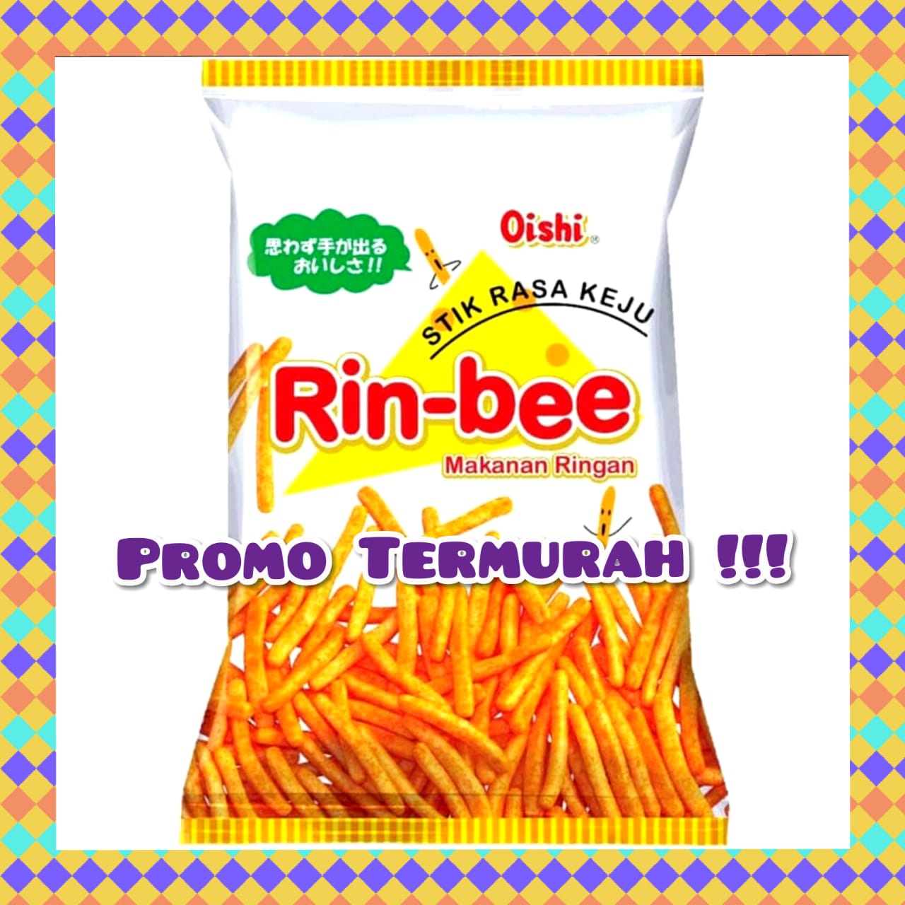 Rin Bee Gram Gr Stik Rasa Keju Rinbee Oisi Cemilan Camilan Makanan