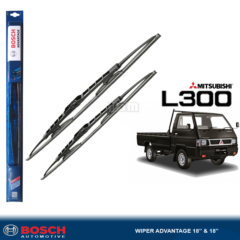 Bosch Advantage Karet Wiper Mobil Mitsubishi L Dan