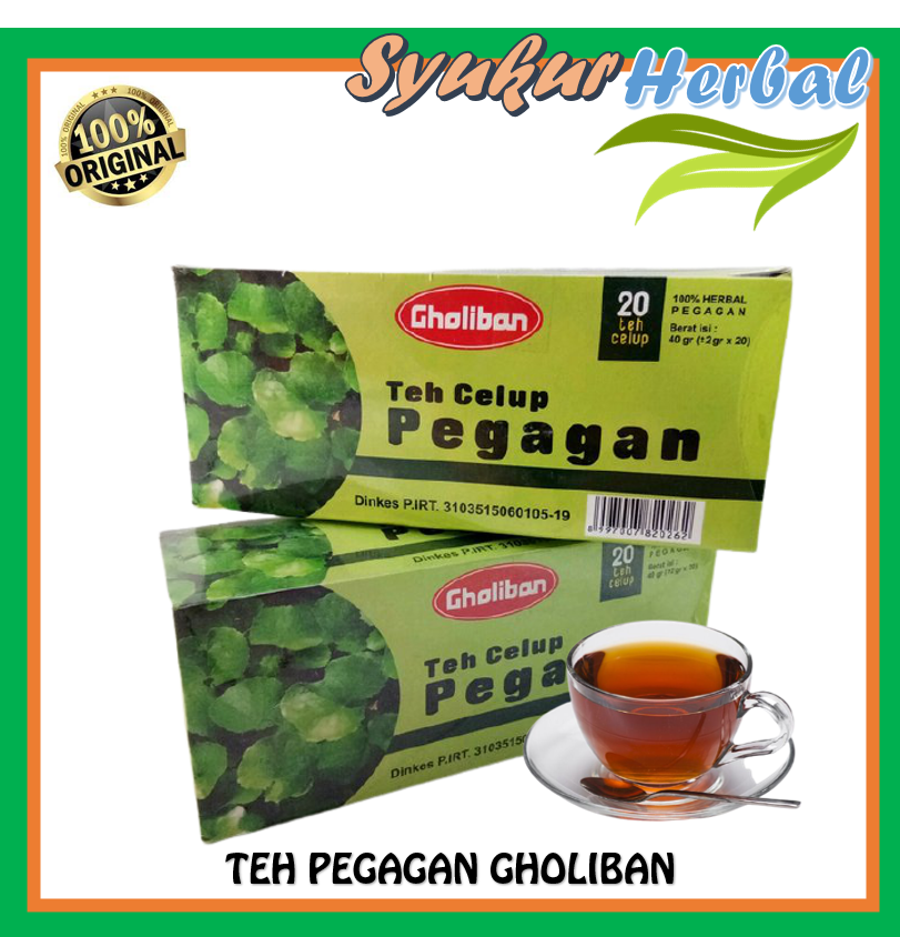 Teh Celup Daun Pegagan Gholiban Lazada Indonesia