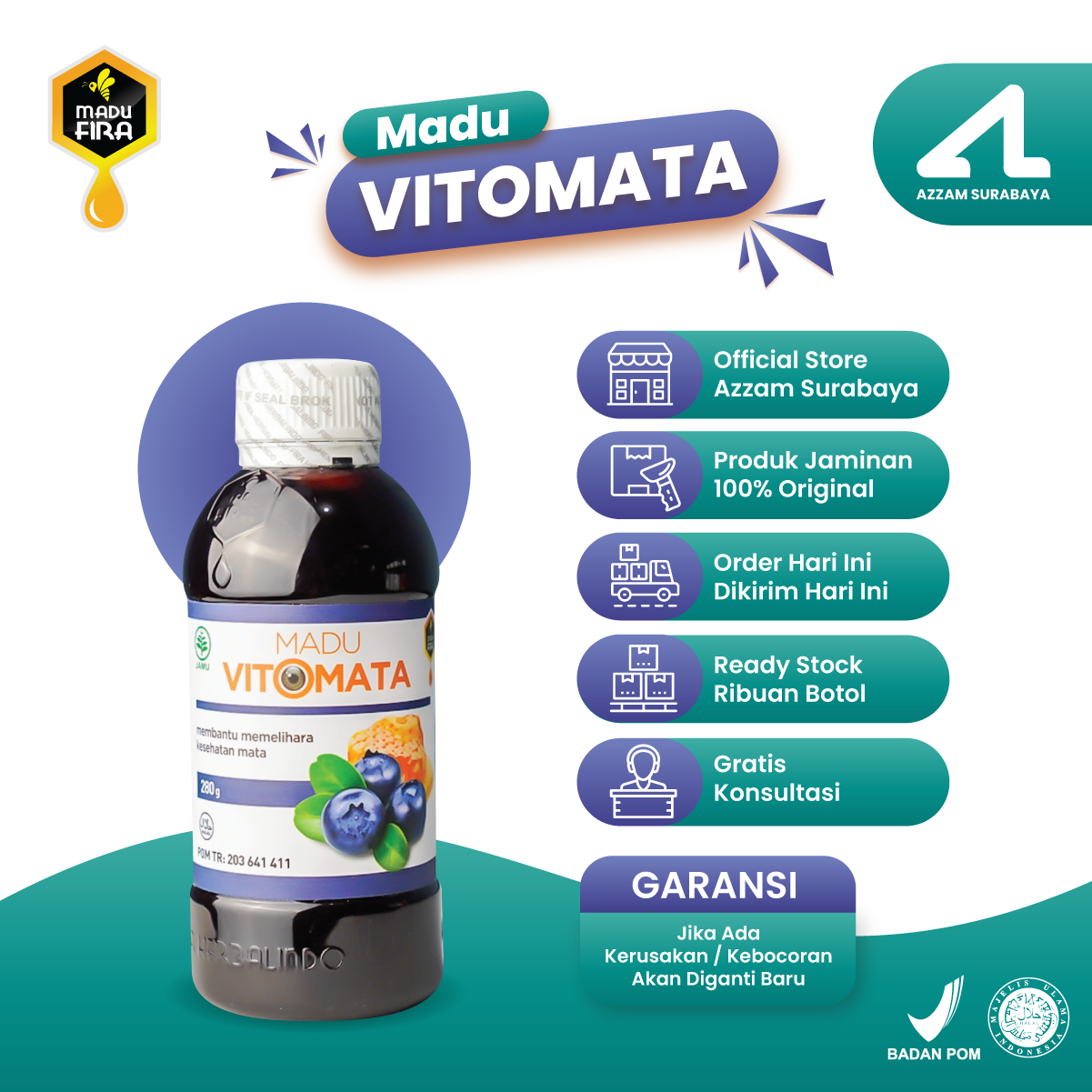 Madu Vitomata Obat Mata Asli Vitomata Herbal Mata Original Vitomata