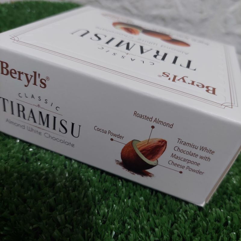 Beryl S Tiramisu Almond Box Chocolate 65g Beryls Coklat Cokelat