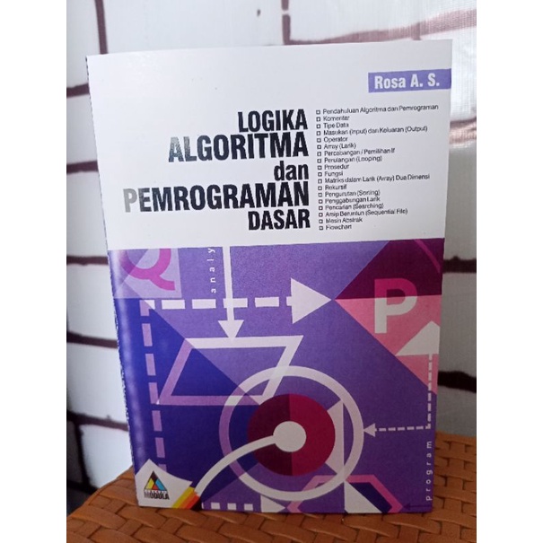 Logika Algoritma Dan Pemrograman Dasar By Rosa AS Lazada Indonesia