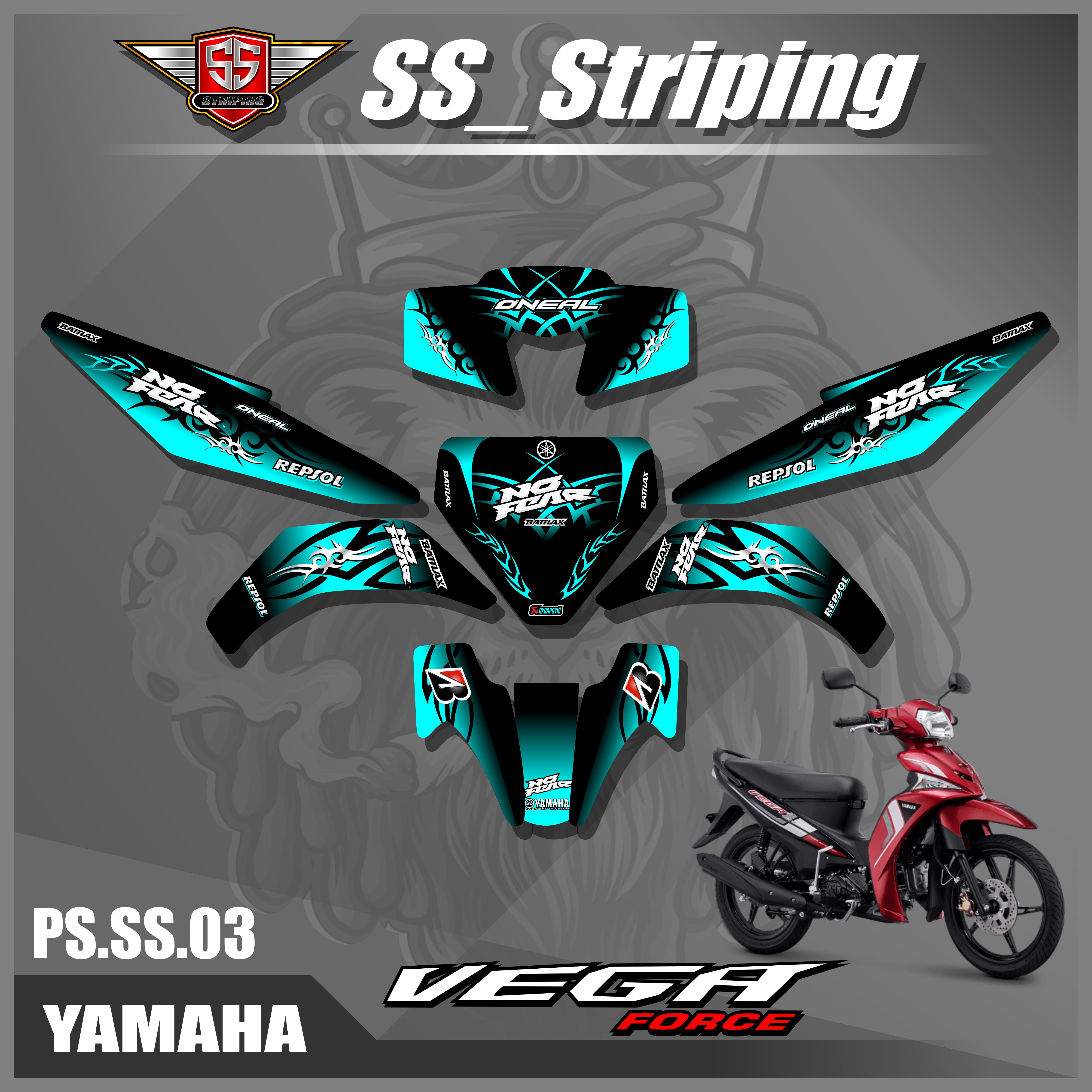 Decal Sticker Full Body VEGA FORCE Stiker Full Body VEGA FORCE PS SS