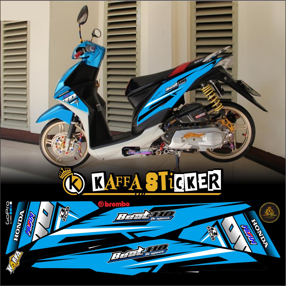 Sticker Striping Beat Fi Striping Beat Fi Sticker Motor Aksesoris