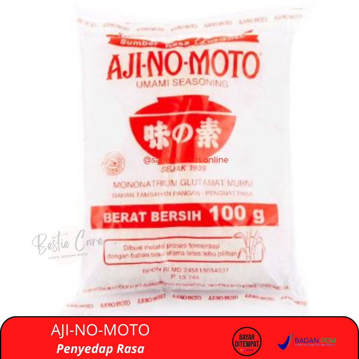 Micin Penyedap Rasa Bumbu Dapur Sasa Ajinomoto All Variant Gram