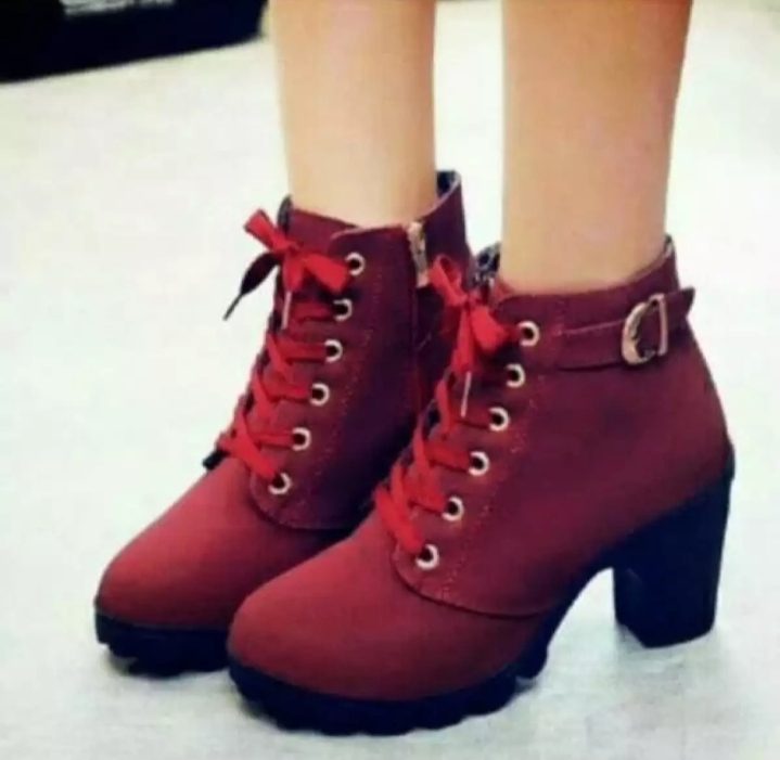 Cod Sepatu Wanita Boot Yks Sepatu Boot Wanita Zeeper Sepatu Wanita