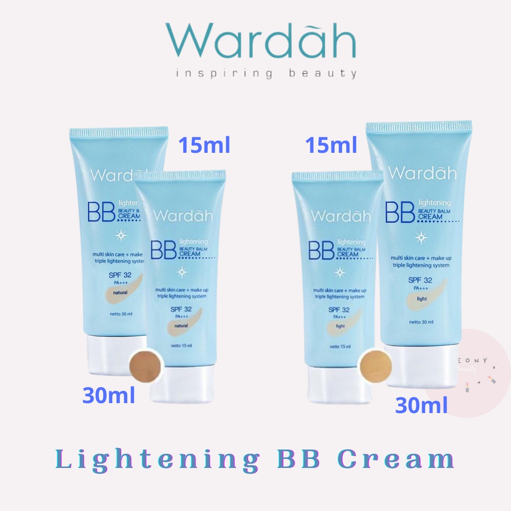 Wardah Lightening BB Cream 15ML 30ML Lazada Indonesia