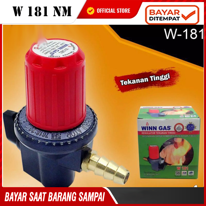 Regulator WINN GAS W 181 NM High Pressure Tanpa Meter SNI Lazada