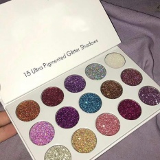 15 Warna Profesional Wanita Makeup Kecantikan Matte Warm Glitter Hot Fashion Eyeshadow Bubuk Palet Set Party-Intl Rich Long