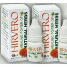 2 Botol Hirvero Original Jamu Tetes Penyakit Kronis