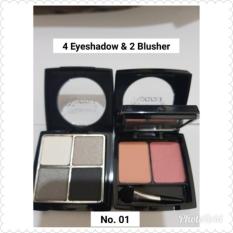 4 EYESHADOW & 2 BLUSHER NONNA 1006 NO. 01 MAKEUP SET