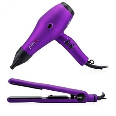 Berta Profesional Pengering Rambut 1875 W Ion Negatif Rambut Blow Dryer Panas Inframerah Jauh Pipis dan 3 Pengaturan Panas, Nozzle Konsentrator, Diffuser & Pelurus Sisir Pik AC Motor-Intl