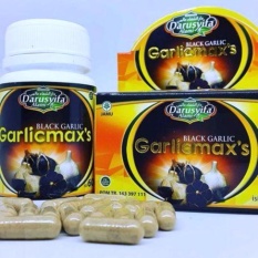 DARUSSYIFA GARLICMAXS 60's KAPSUL BAWANG HITAM BLACK GARLIC