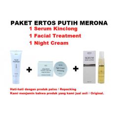 ERTOS KINCLONG PUTIH MERONA 3 in 1 - DI JAMIN ASLI