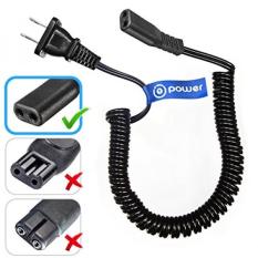 GPL/ T-Power for Philips Norelco , Remington , Grundig , Braun , Eltron Shaver Power Lead Electric Shavers Razors Cable Universal Shaver Cord, Coiled (( CHECK MODEL LIST IN DESCRIPTION )/ship from USA - intl