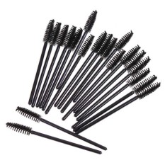 Great Mini 100pcs Disposable Eyelash Brush Mascara Wand Eyelash Extension Makeup - intl