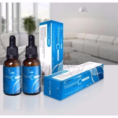 Hanasui Serum Vitamin C + Collagen By Jaya Mandiri BPOM Biru - 2 Botol