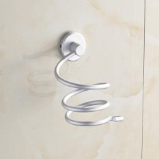 Household Hair Blow Dryer stand Holder Wall Hang Shelf Space for Bathroom - intl