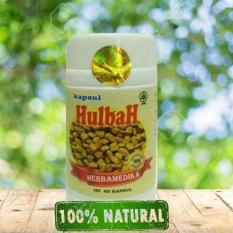 Kapsul Hulbah Fenugreek Herbal Melancarkan ASI