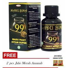 Madu Hitam Pahit Bima 99 + Jahe Merah 2 pcs