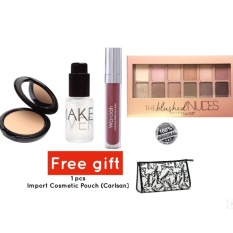 Make Over, WARDAH, Maybelline BEST PACKAGE - Serum, Two way Cake,Eyeshadow, Lipstick