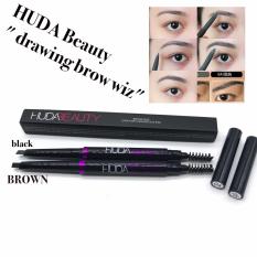 Mesh Huda Beauty BROW Wiz Drawing Eyebrow With Brush - 1 pc