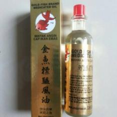 Minyak Angin Cap Ikan Mas Emas Malaysia Import Murah 52 ml