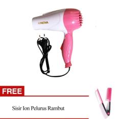 MJstore - Nova Hair Dryer + Gratis Sisir Ion Pelurus Rambut